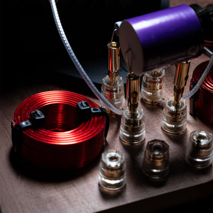 Horn X 2 PRO Engine with complete 2 way crossover (PAIR) - plug and play ready