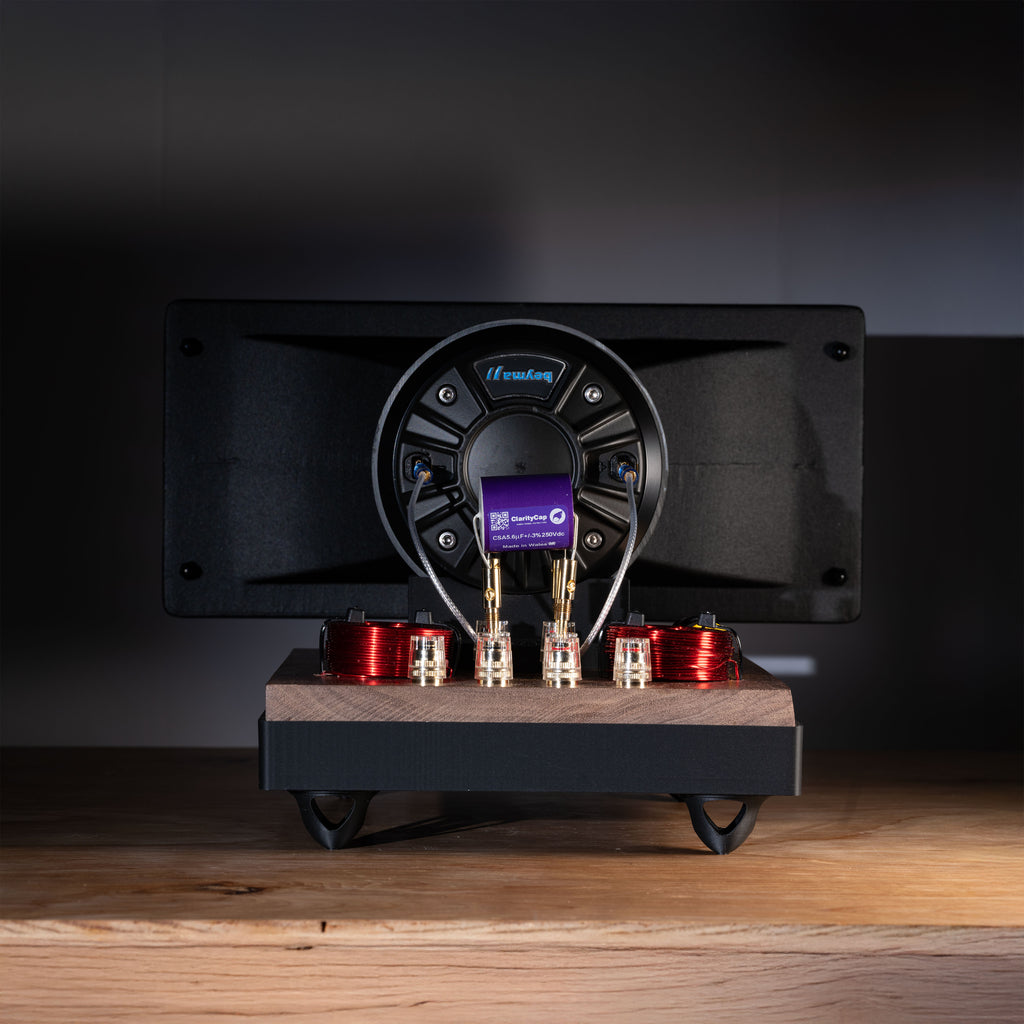 Horn X 2 PRO Engine with complete 2 way crossover (PAIR) - plug and play ready